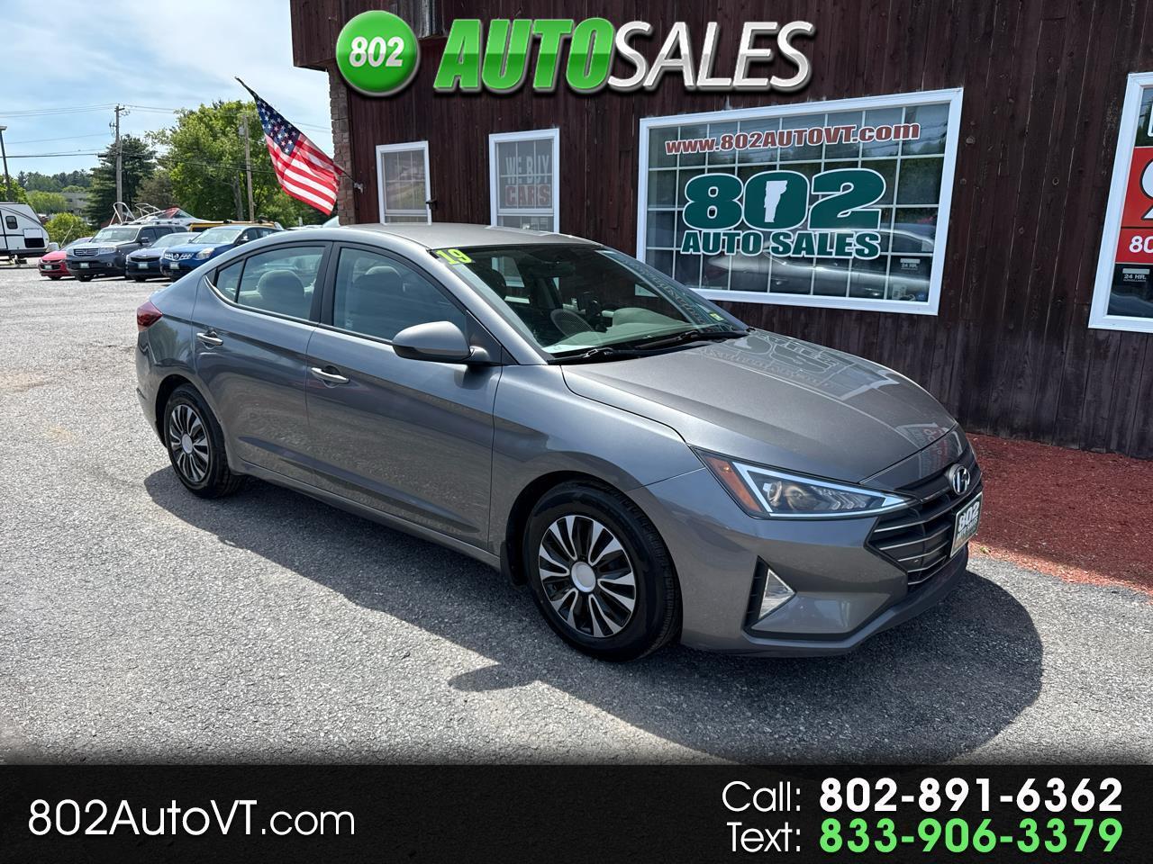 2019 Hyundai Elantra SE 6AT