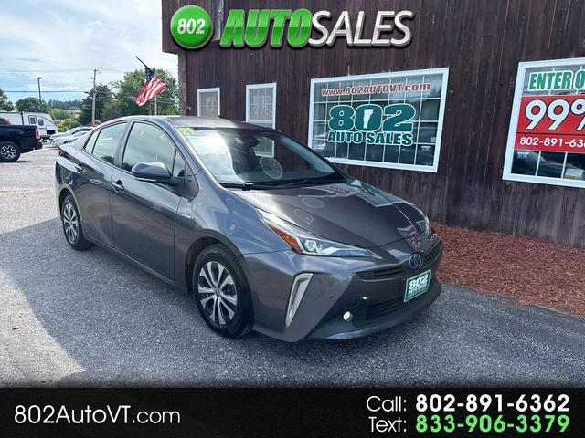 Gray 2021 Toyota Prius Hatchback All-Wheel Drive Automatic