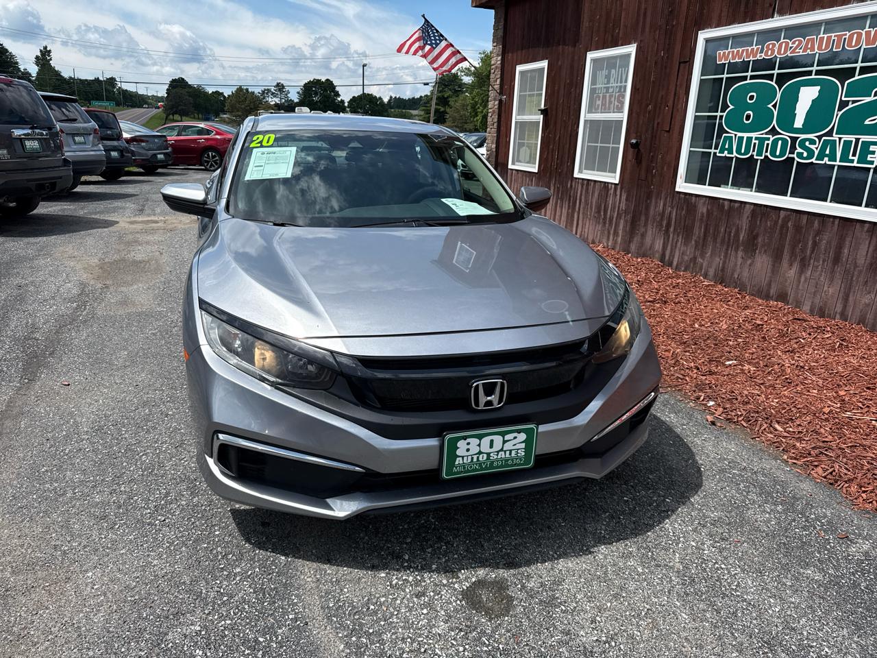 Honda Civic LX Honda Sensing Sedan CVT 2020