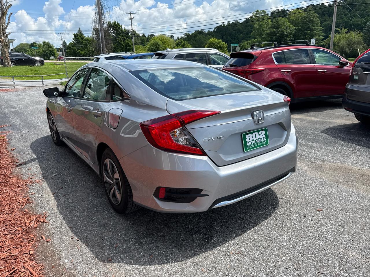 Honda Civic LX Honda Sensing Sedan CVT 2020