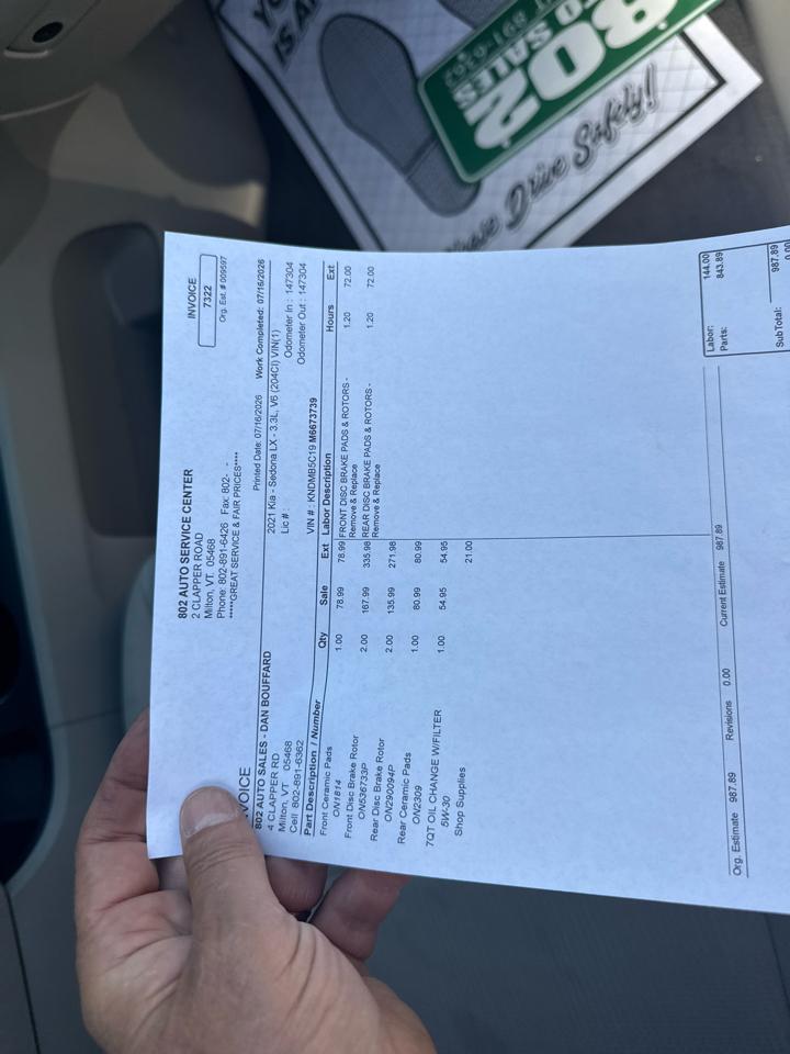 Kia Sedona LX 2021
