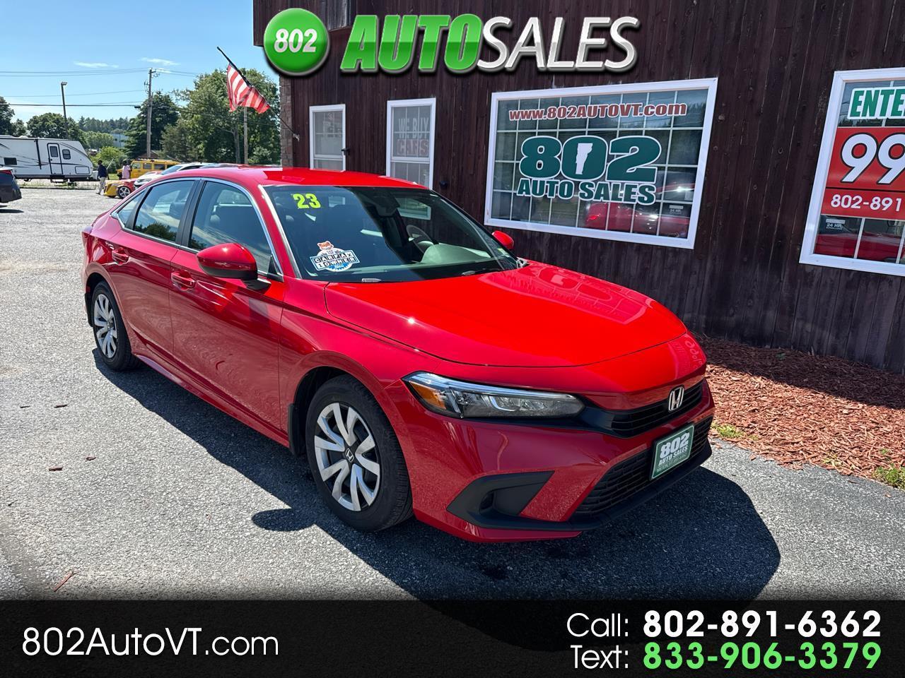 2023 Honda Civic LX Sedan CVT