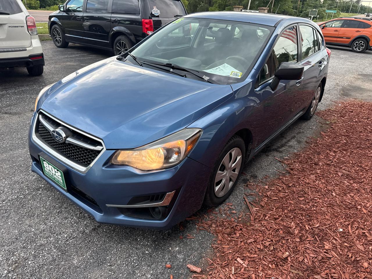 Subaru Impreza 2.0i PZEV CVT 5-Door 2016
