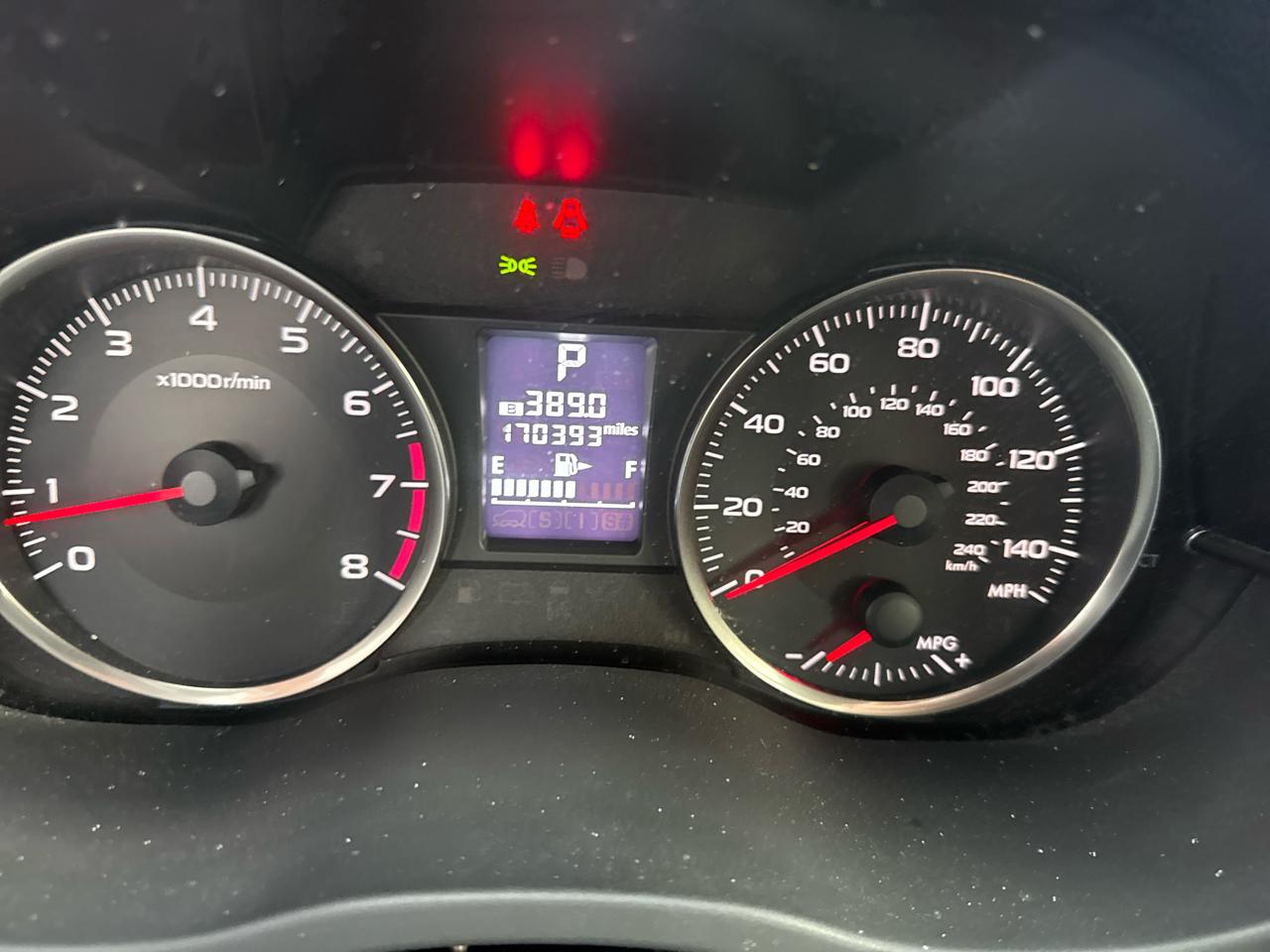 Subaru Impreza 2.0i PZEV CVT 5-Door 2016