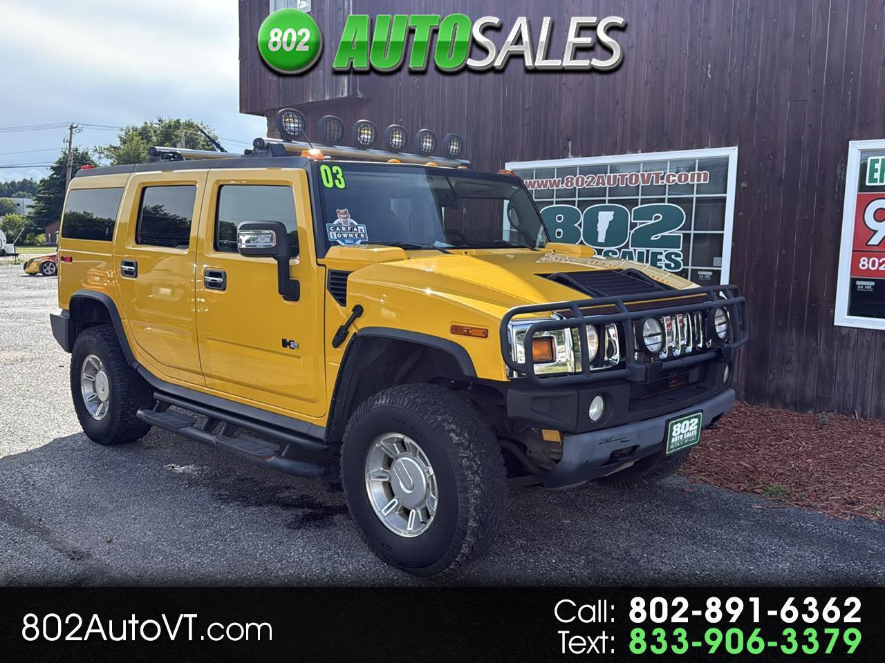 2003 HUMMER H2 Sport Utility