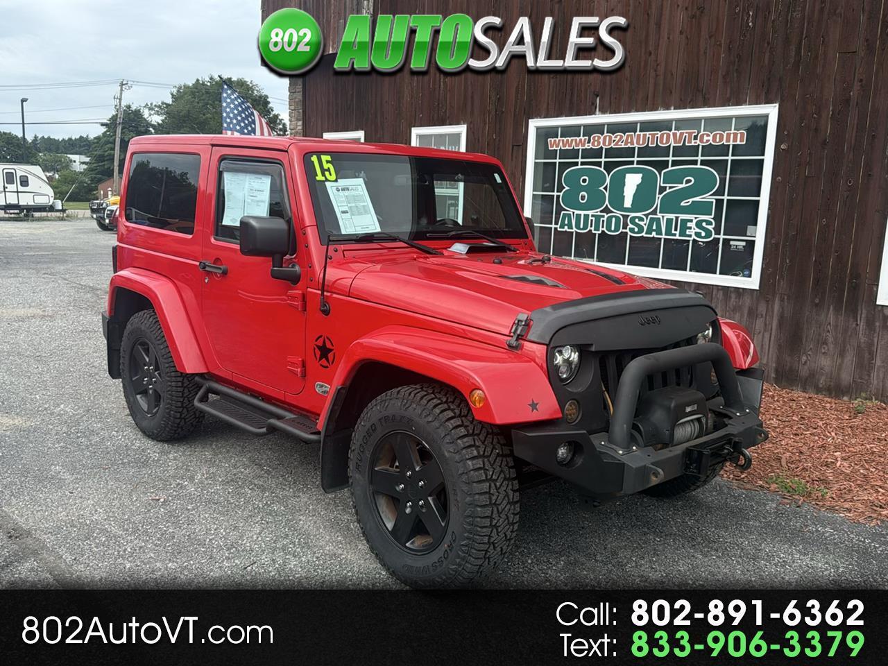 2015 Jeep Wrangler Sahara 4WD