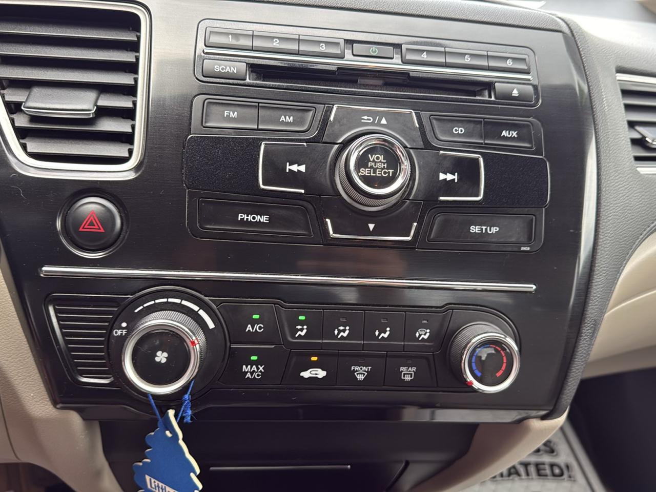 Honda Civic LX Sedan 5-Speed AT 2013
