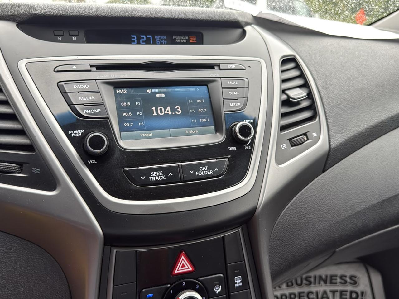 Hyundai Elantra Limited 2014