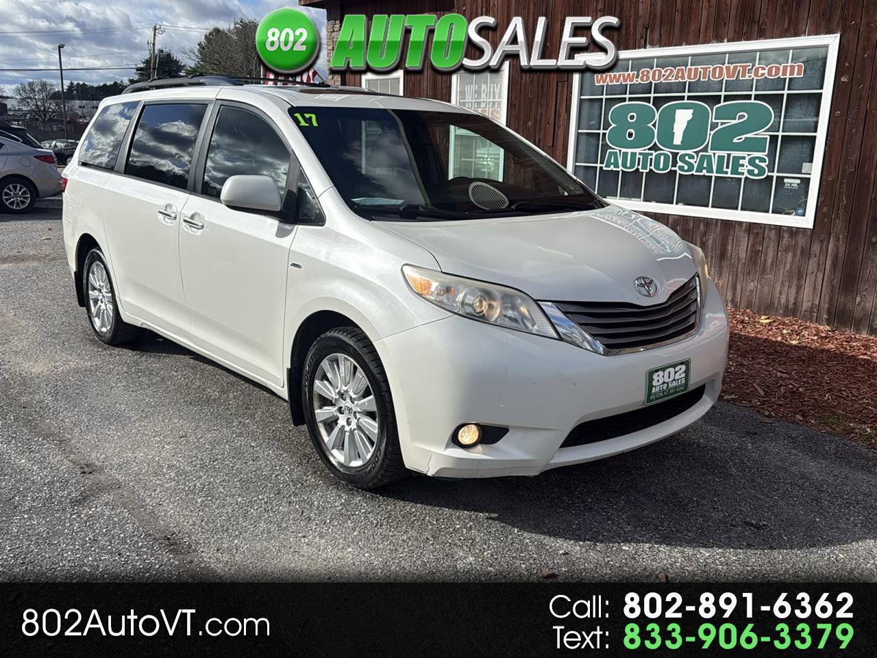 Toyota Sienna XLE 7-Passenger AWD 2017
