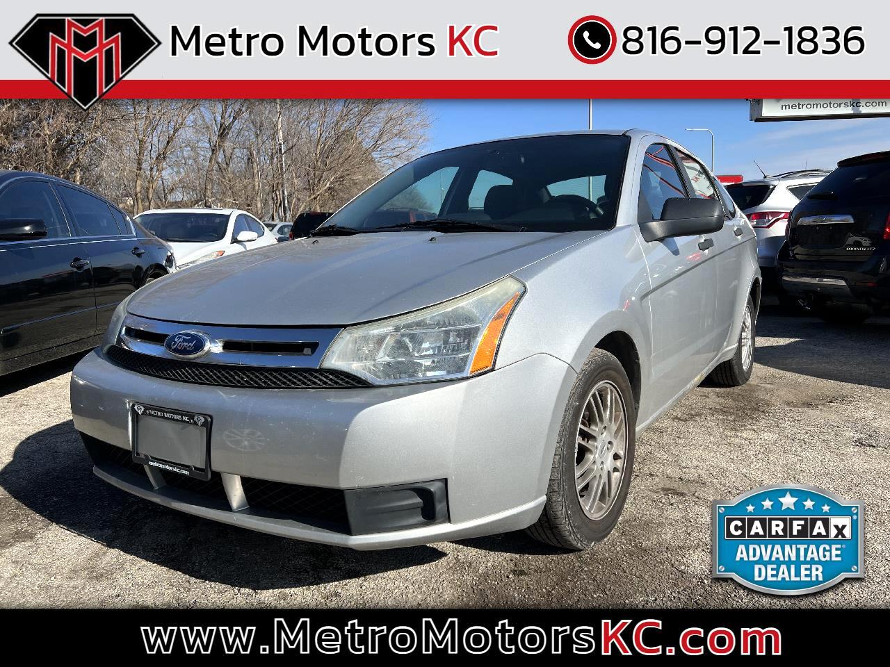 Used 2011 Ford Focus 4dr Sdn SE for Sale in Independence MO 64056 Metro  Motors KC