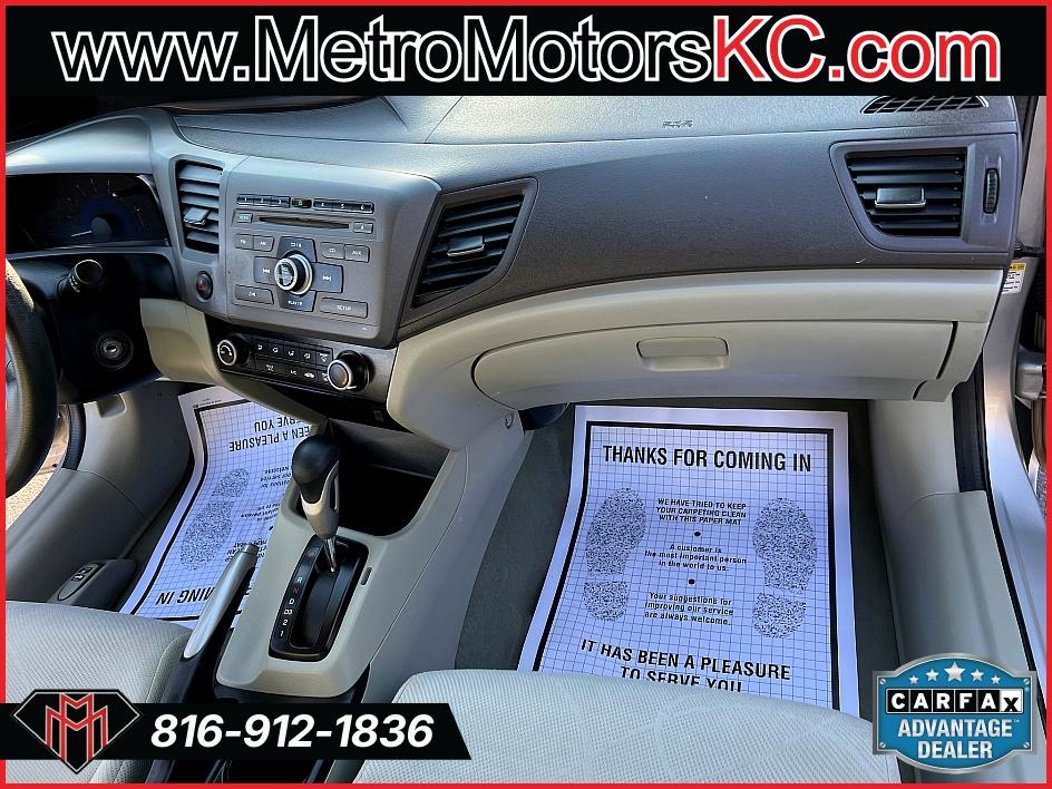 Honda Civic Sdn 4dr Auto LX 2012