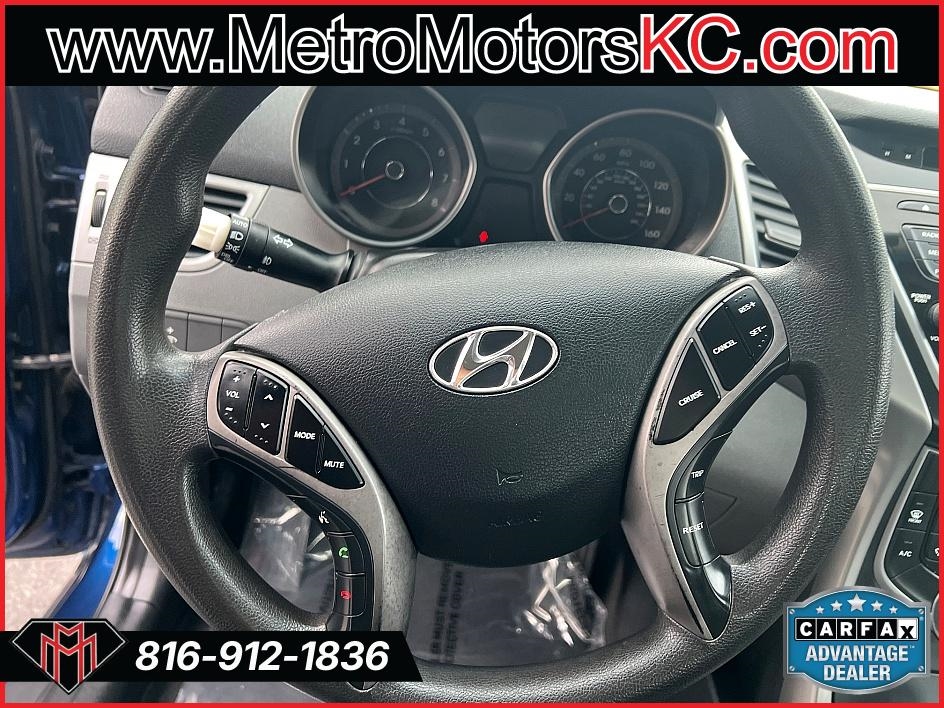 Hyundai Elantra 4dr Sdn Auto SE (Alabama Plant) 2016