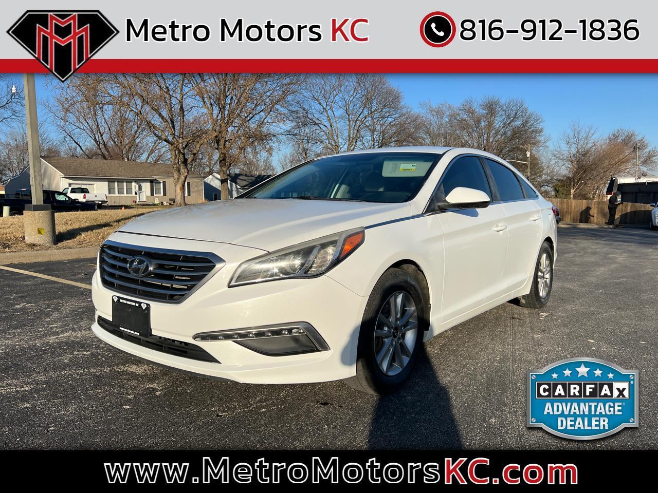 Hyundai Sonata 4dr Sdn 2.4L SE PZEV 2015