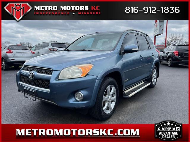 Blue 2010 Toyota RAV4 Limited SUV / Crossover Front-Wheel Drive Automatic