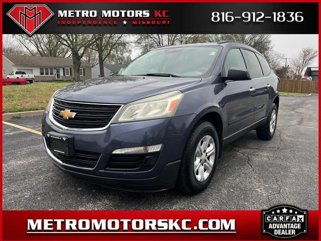 Blue 2013 Chevrolet Traverse LS FWD SUV / Crossover Front-Wheel Drive Automatic