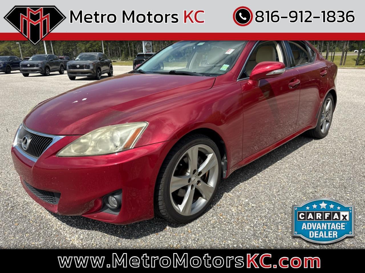 2012 Lexus IS 250 Sedan RWD