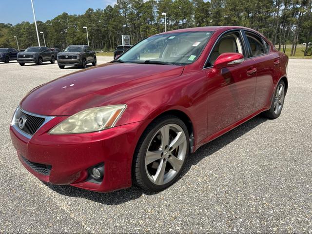 Red 2012 Lexus IS 250 Sedan RWD Sedan Rear-Wheel Drive Automatic
