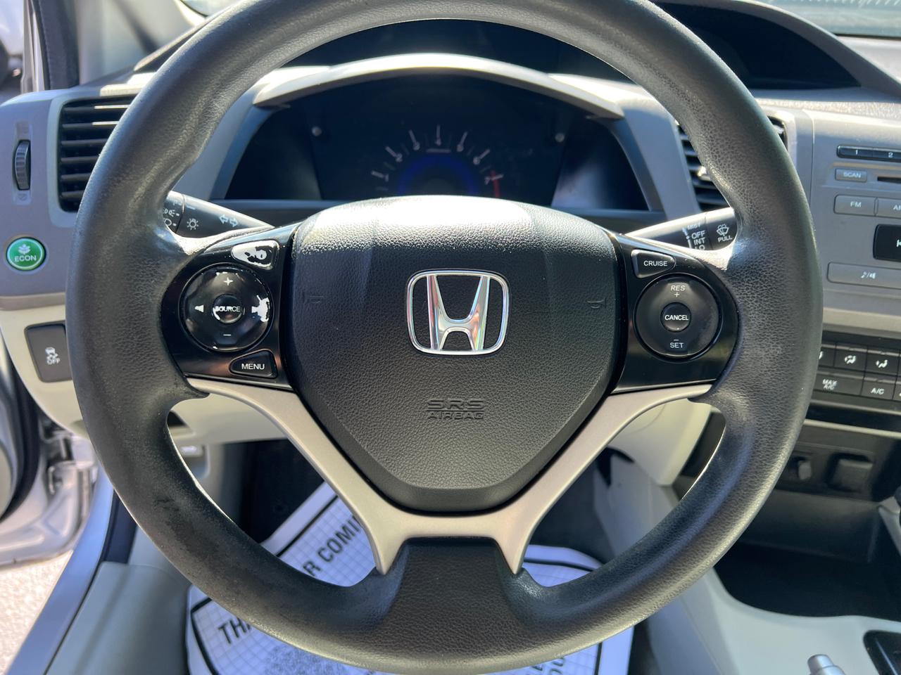 Honda Civic Sdn 4dr Auto LX 2012