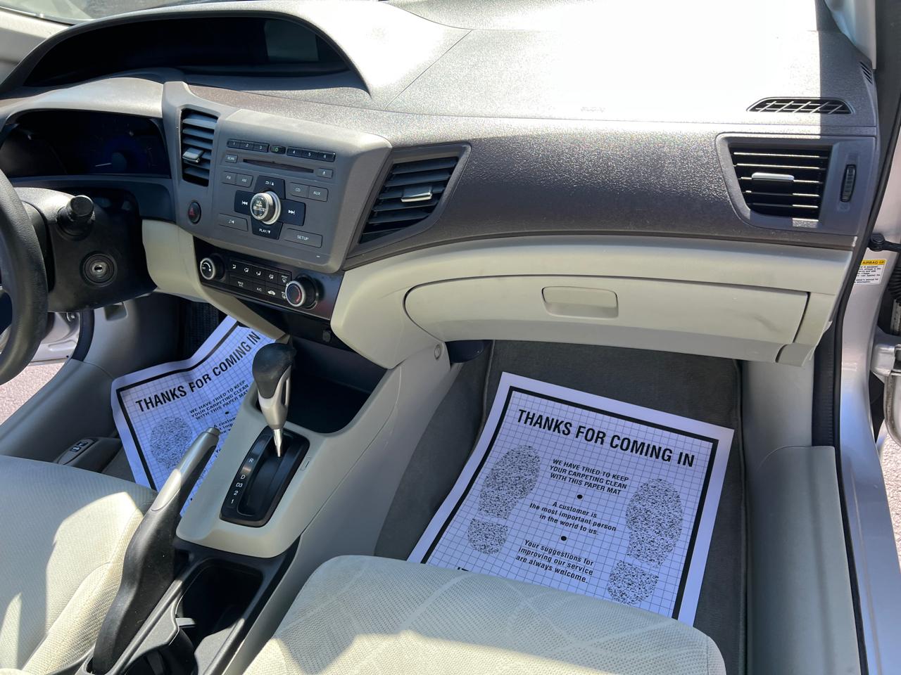 Honda Civic Sdn 4dr Auto LX 2012