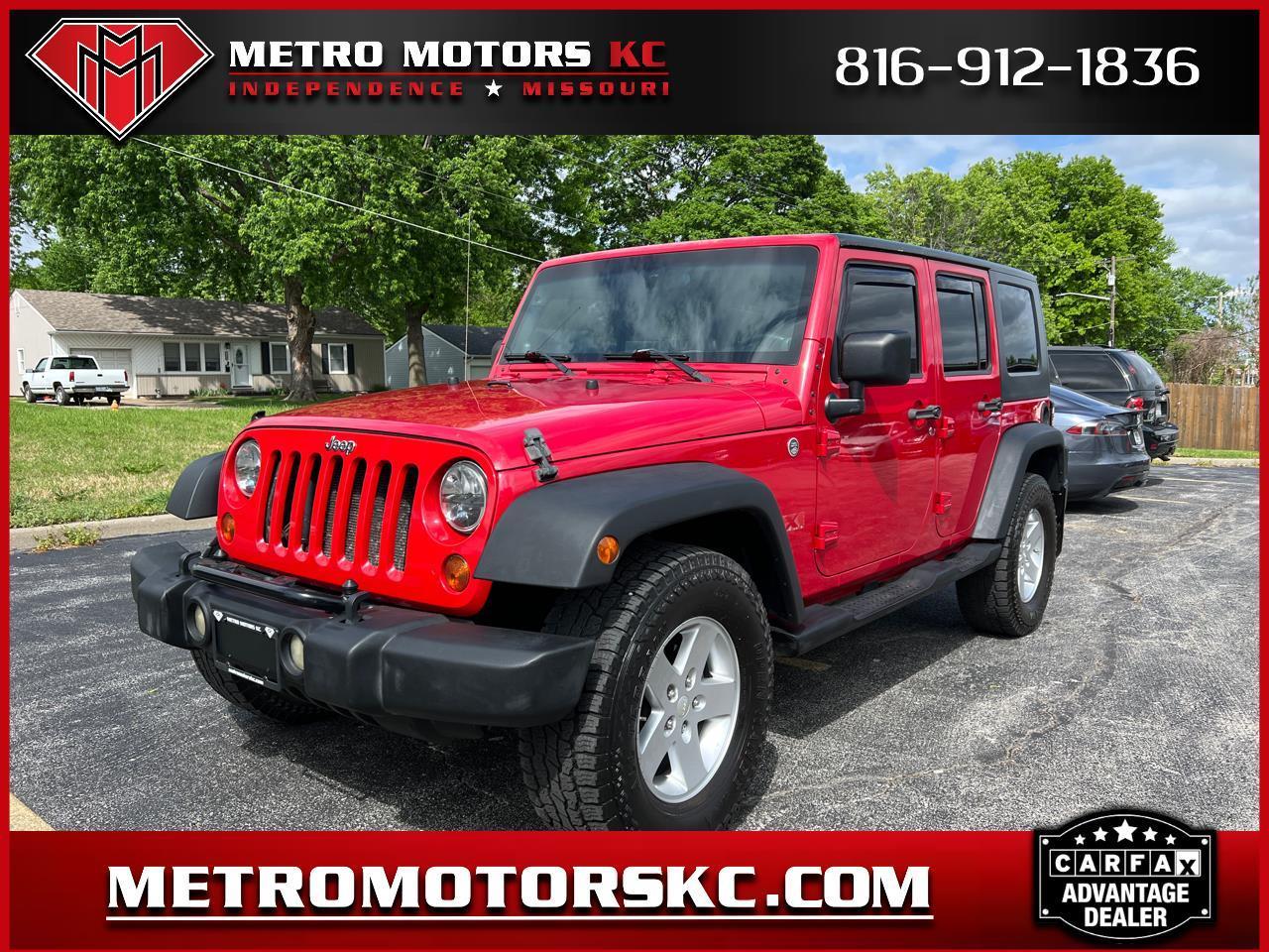 2008 Jeep Wrangler 4WD 4dr Unlimited X
