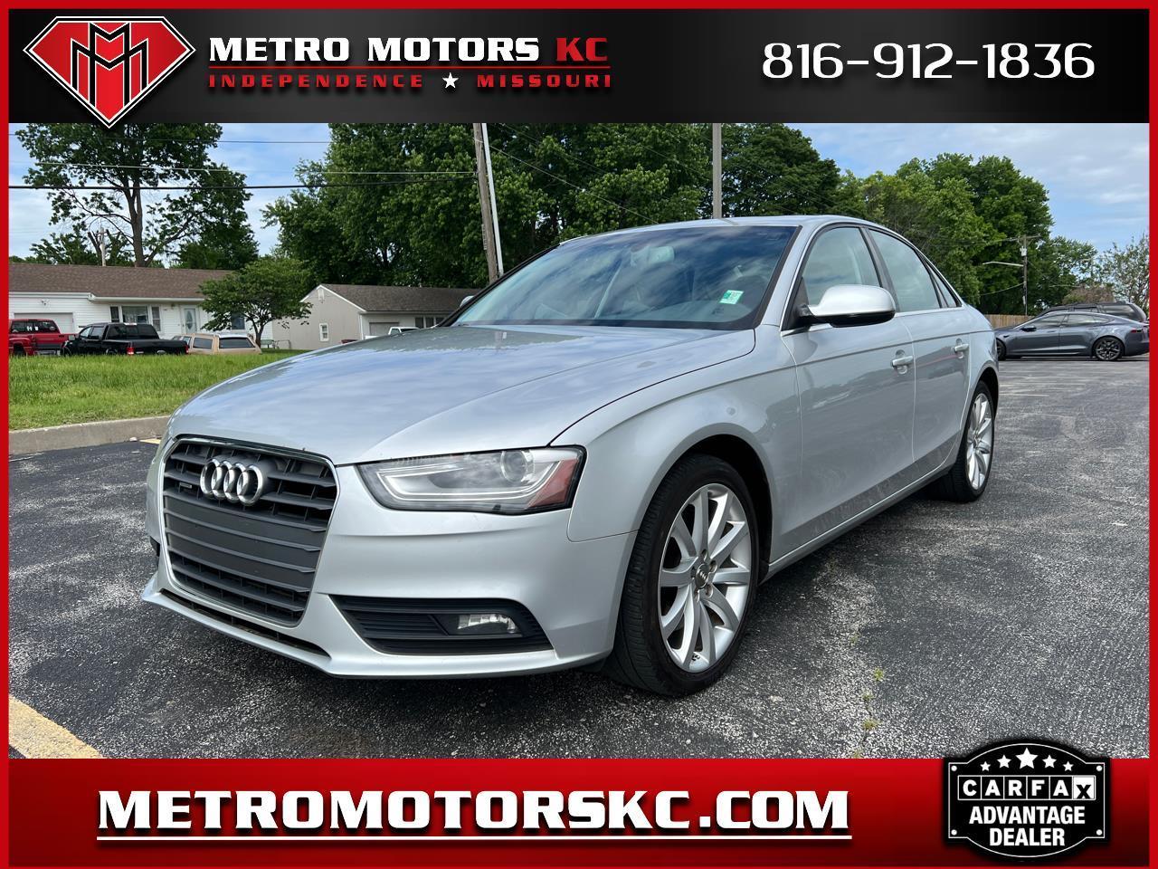 2013 Audi A4 4dr Sdn Auto quattro 2.0T Premium Plus