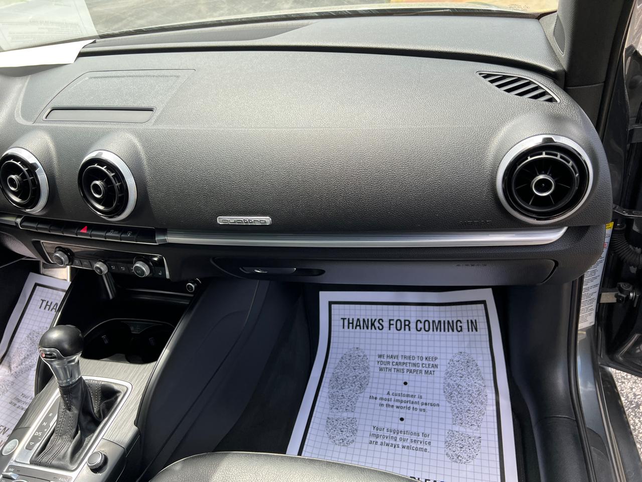 Audi A3 4dr Sdn quattro 2.0T Premium Plus 2015