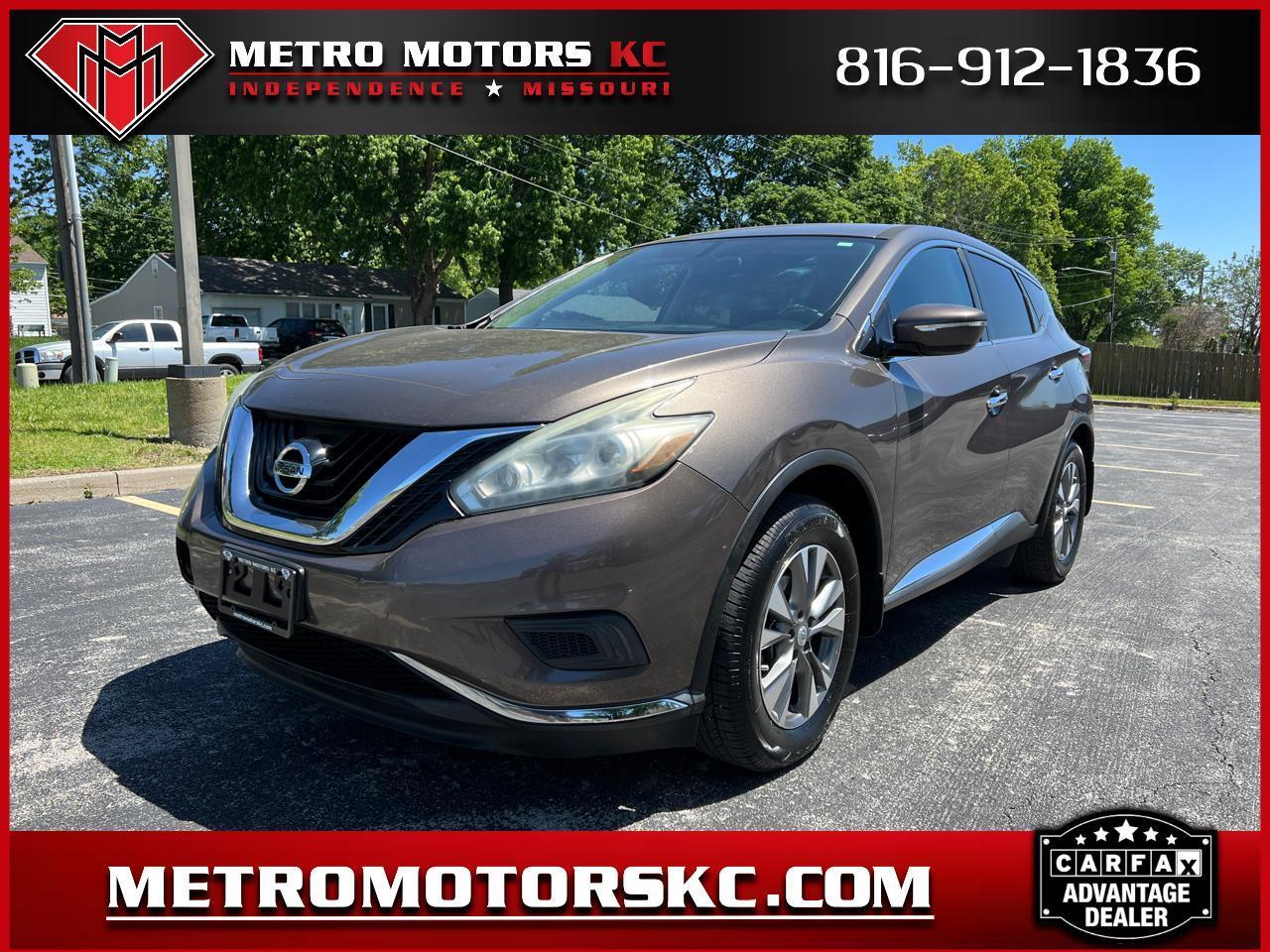 2015 Nissan Murano FWD 4dr S