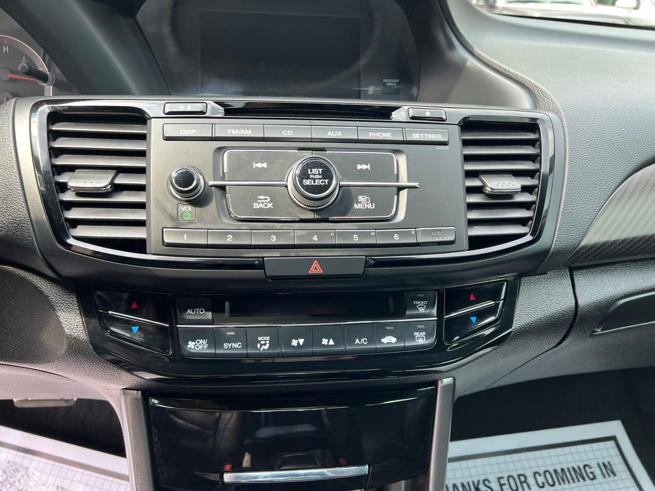 Honda Accord Sedan Sport SE CVT 2017