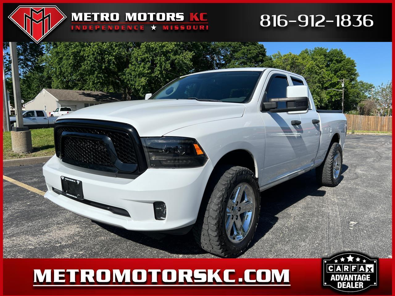 2017 RAM 1500 Express 4x4 Quad Cab 6'4" Box