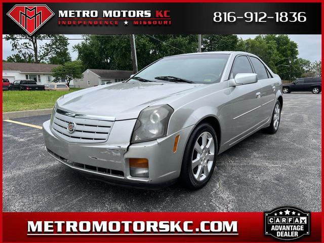 Silver 2006 Cadillac CTS 2.8L RWD Sedan Rear-Wheel Drive Automatic