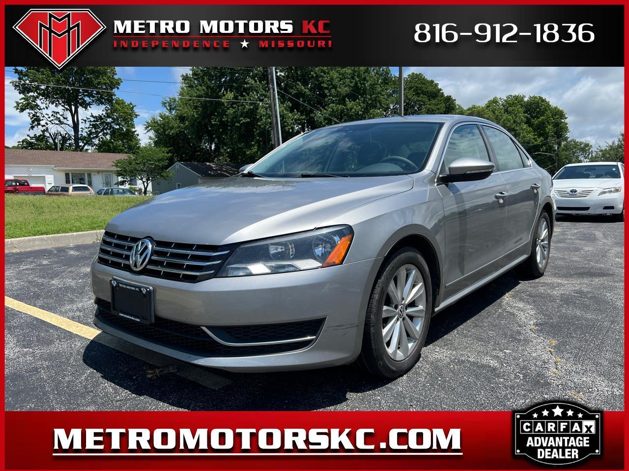 Volkswagen Passat 4dr Sdn 2.5L Auto SEL 2012
