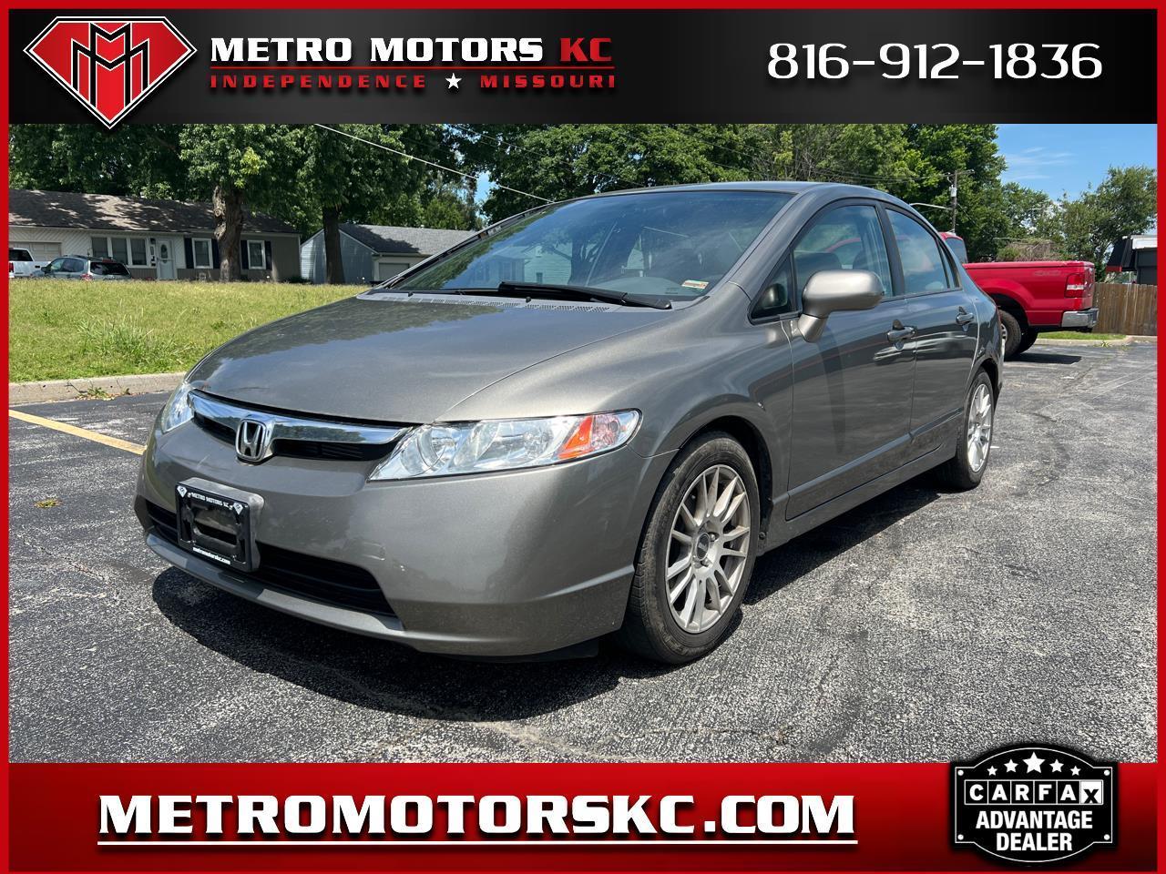 Honda Civic Sdn 4dr AT LX 2007