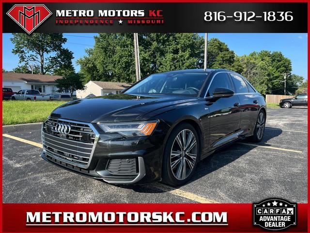 Gray 2019 Audi A6 Sedan All-Wheel Drive Automatic