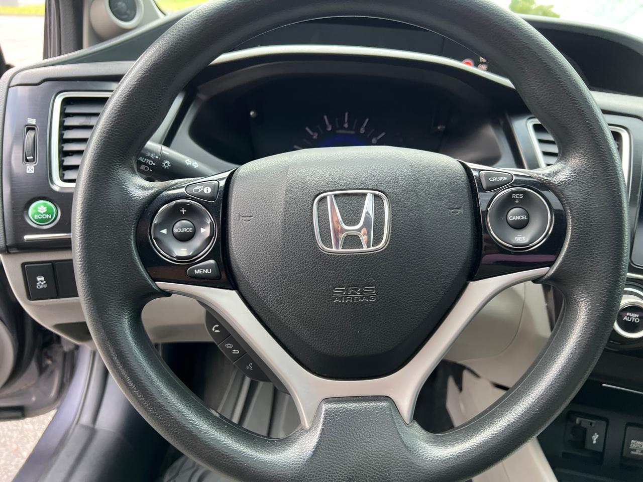 Honda Civic Sedan 4dr CVT EX 2015