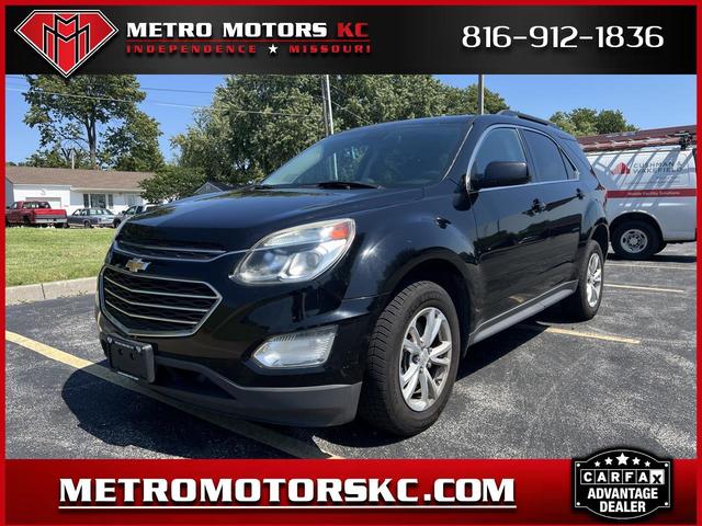 Black 2017 Chevrolet Equinox SUV / Crossover All-Wheel Drive Automatic