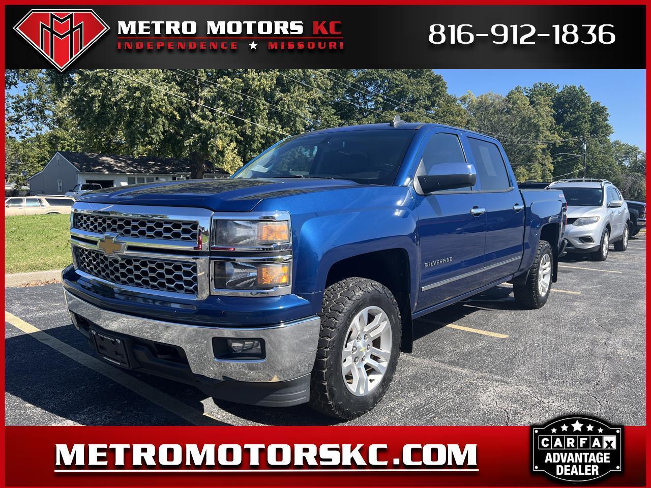 2015 Chevrolet Silverado 1500 4WD Crew Cab 143.5" LT w/1LT