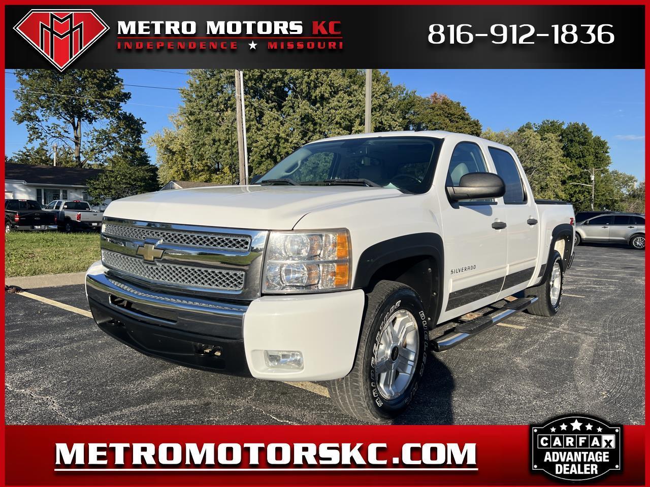 2011 Chevrolet Silverado 1500 4WD Crew Cab 143.5" LT