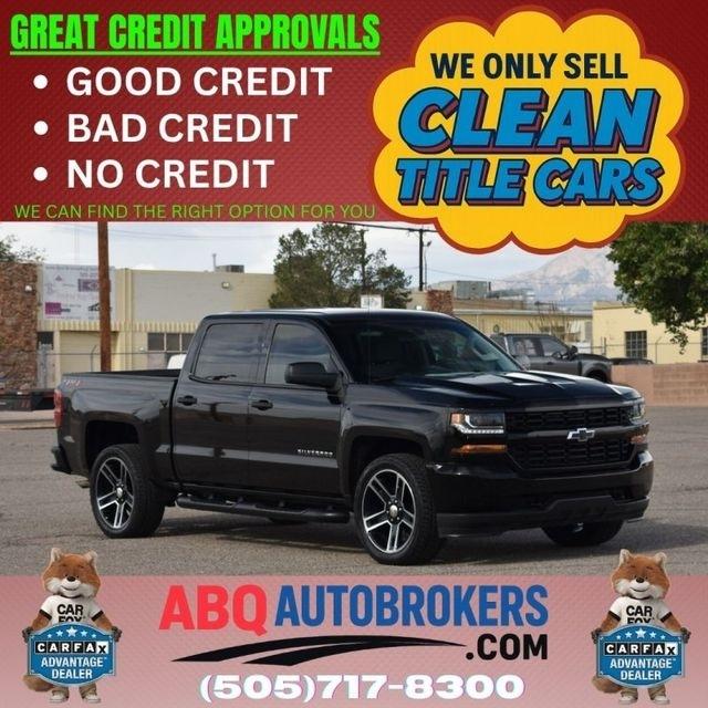 Chevrolet Silverado 1500 4WD Crew Cab 143.5" Custom 2018