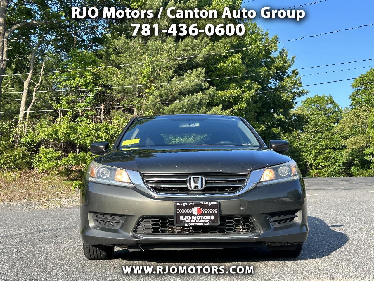 Used 2015 Honda Accord LX Sedan Auto for Sale in Canton MA 02021 RJO