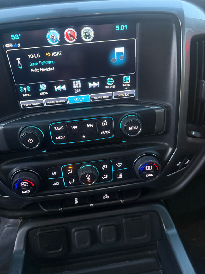 Chevrolet Silverado 1500 4WD Double Cab 143.5" LTZ w/1LZ 2017