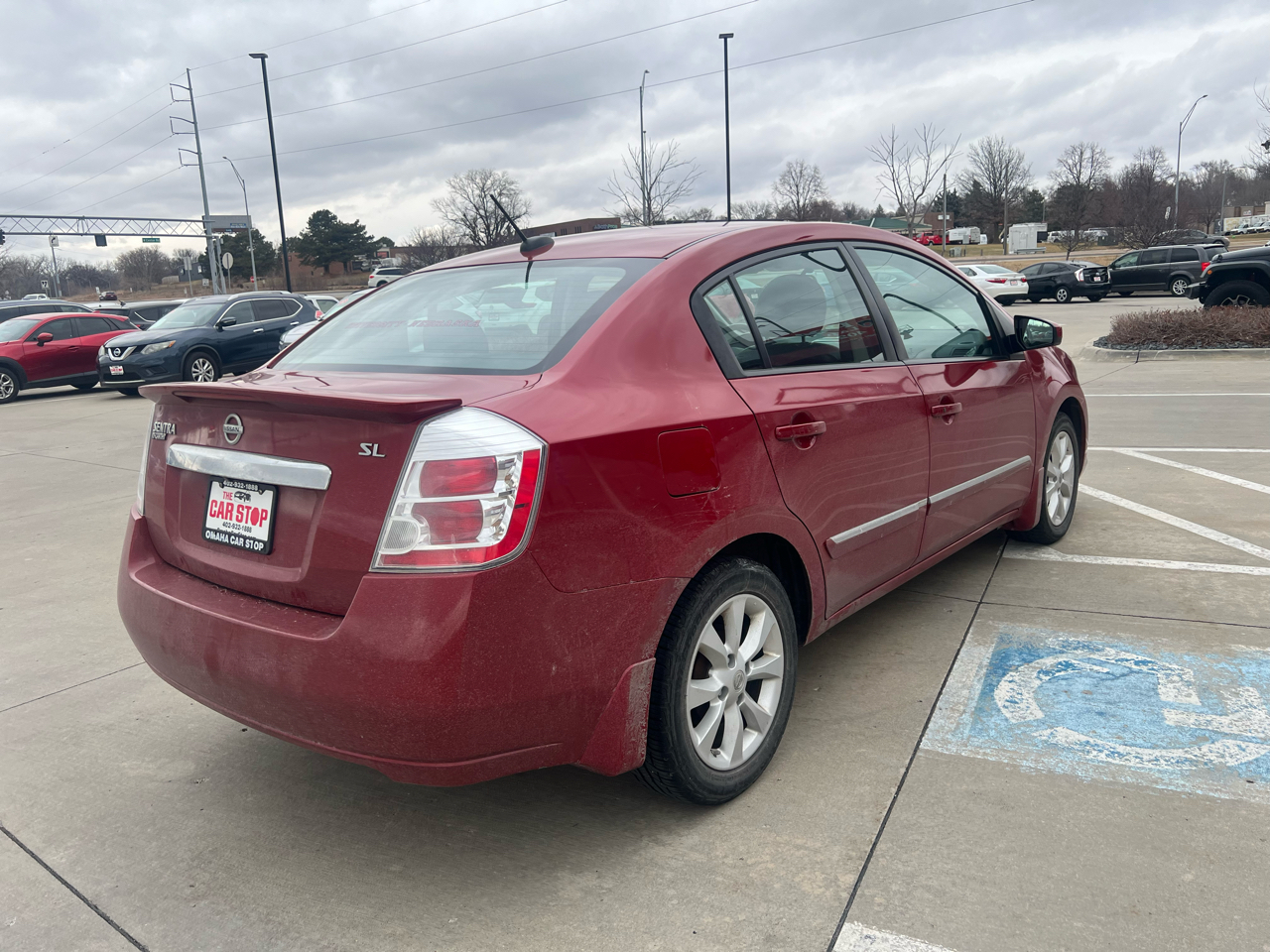 Nissan Sentra 4dr Sdn I4 CVT 2.0 SL 2012