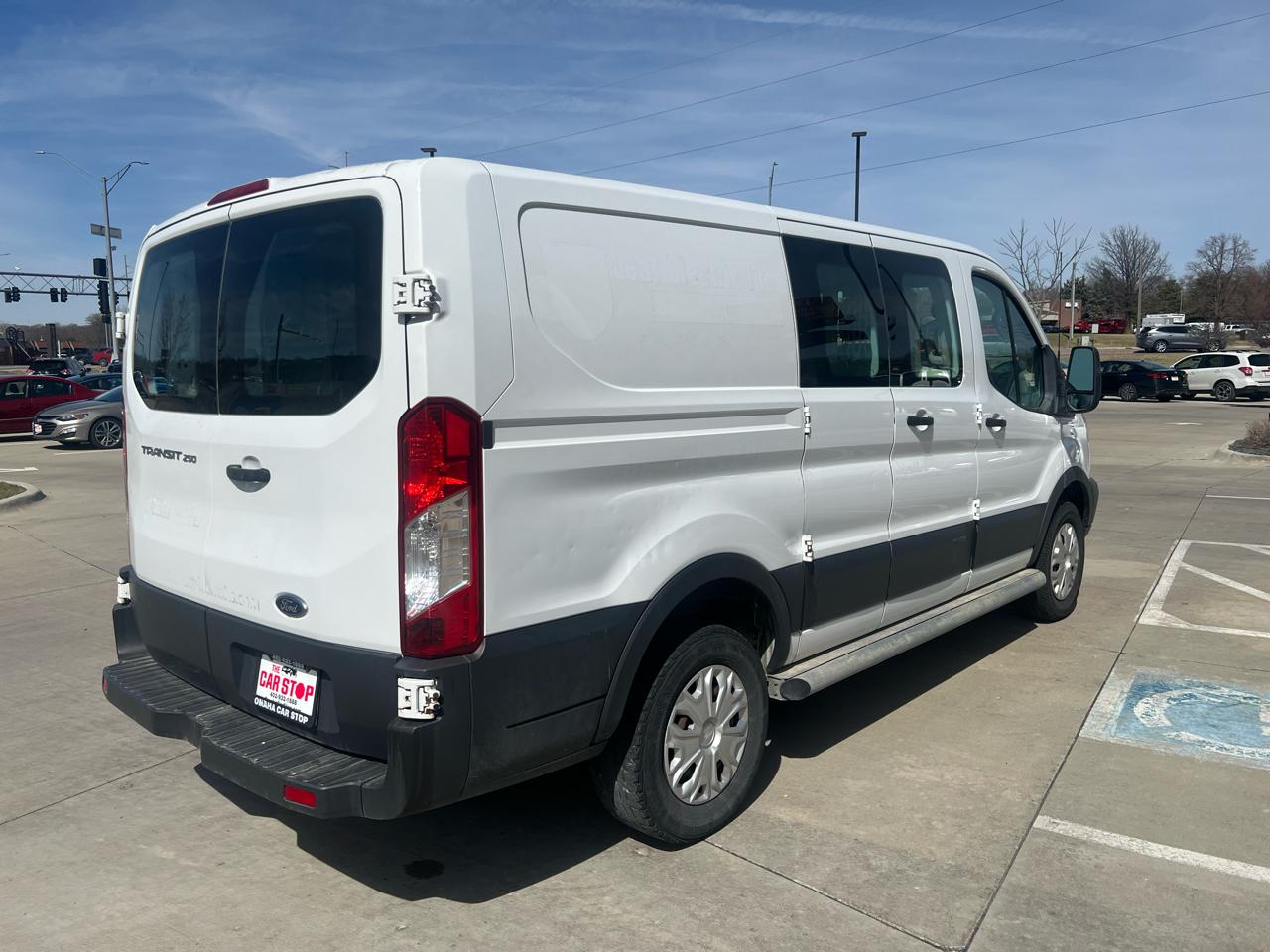 Ford Transit Cargo Van T-250 130" Low Rf 9000 GVWR Swing-Out RH Dr 2015