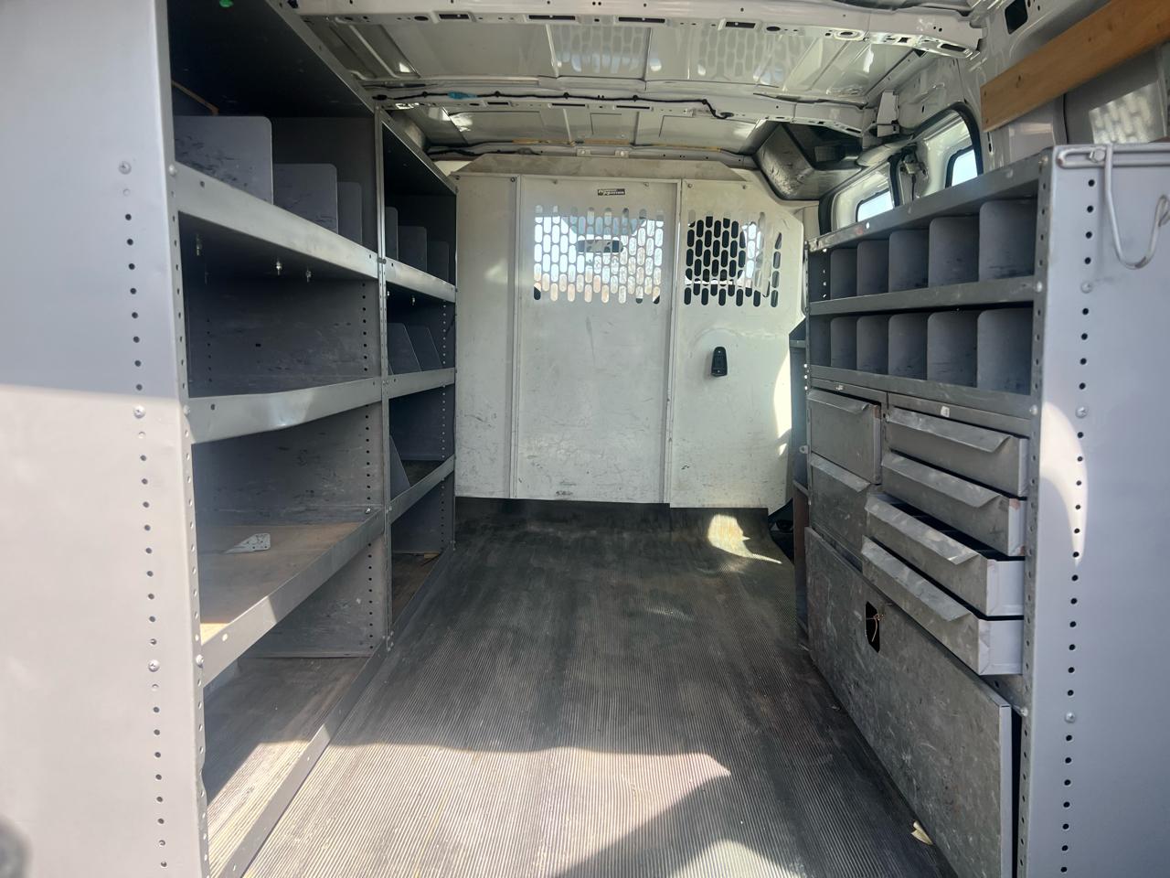 Ford Transit Cargo Van T-250 130" Low Rf 9000 GVWR Swing-Out RH Dr 2015