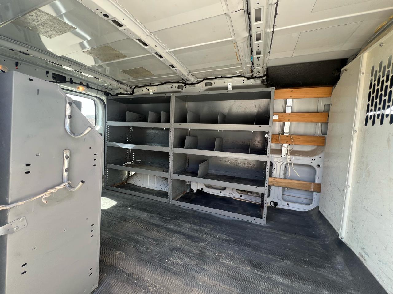 Ford Transit Cargo Van T-250 130" Low Rf 9000 GVWR Swing-Out RH Dr 2015