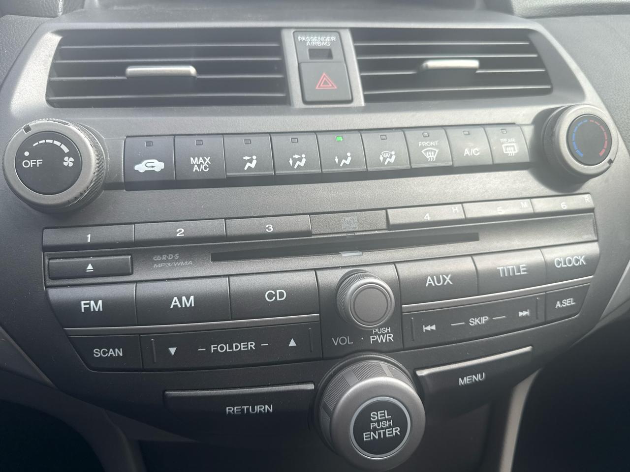 Honda Accord Sdn 4dr I4 Auto LX 2012