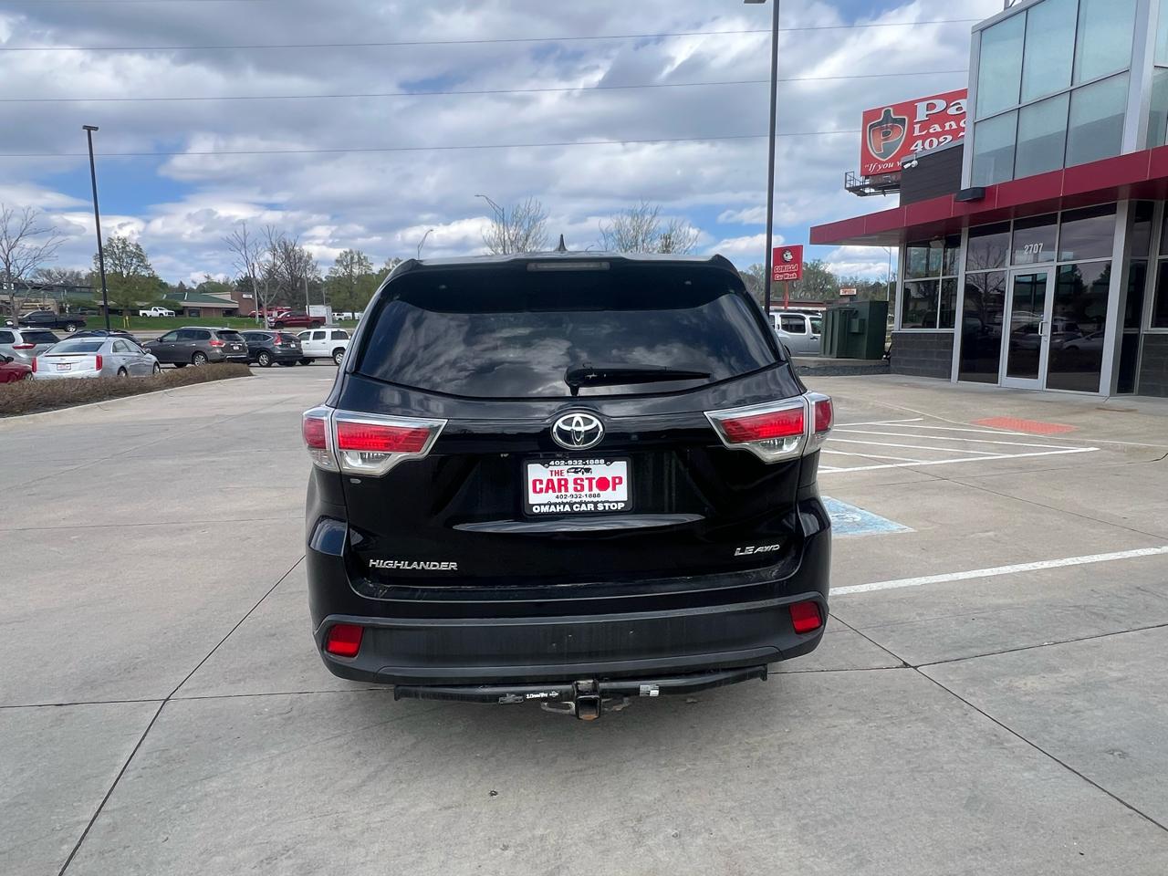 Toyota Highlander AWD 4dr V6 LE (Natl) 2014