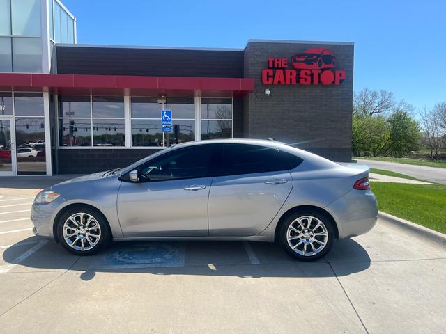 Silver 2016 Dodge Dart Limited FWD Sedan Front-Wheel Drive Automatic