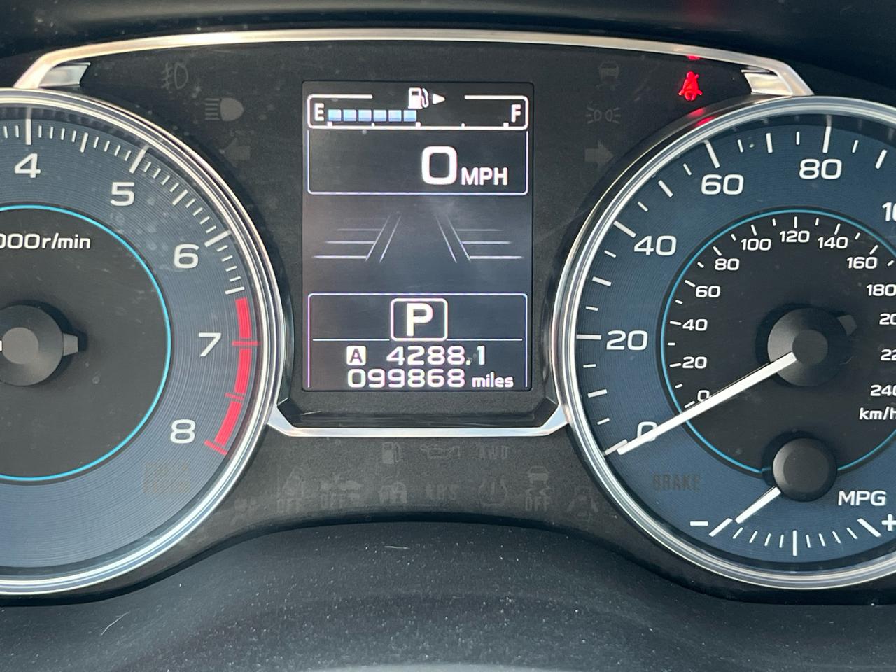 Subaru Crosstrek 2.0i Limited CVT 2017