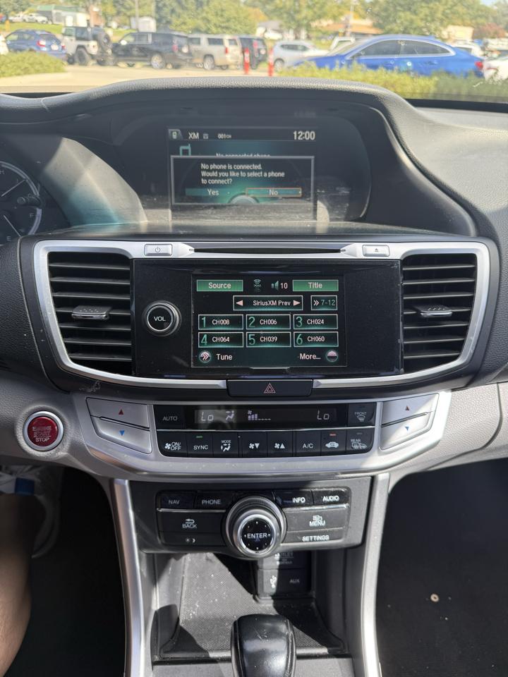 Honda Accord Sedan 4dr I4 CVT EX-L 2015