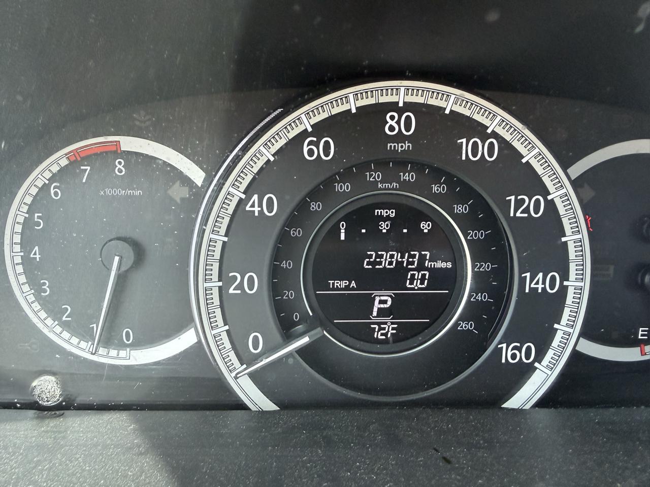 Honda Accord Sedan 4dr I4 CVT EX-L 2015